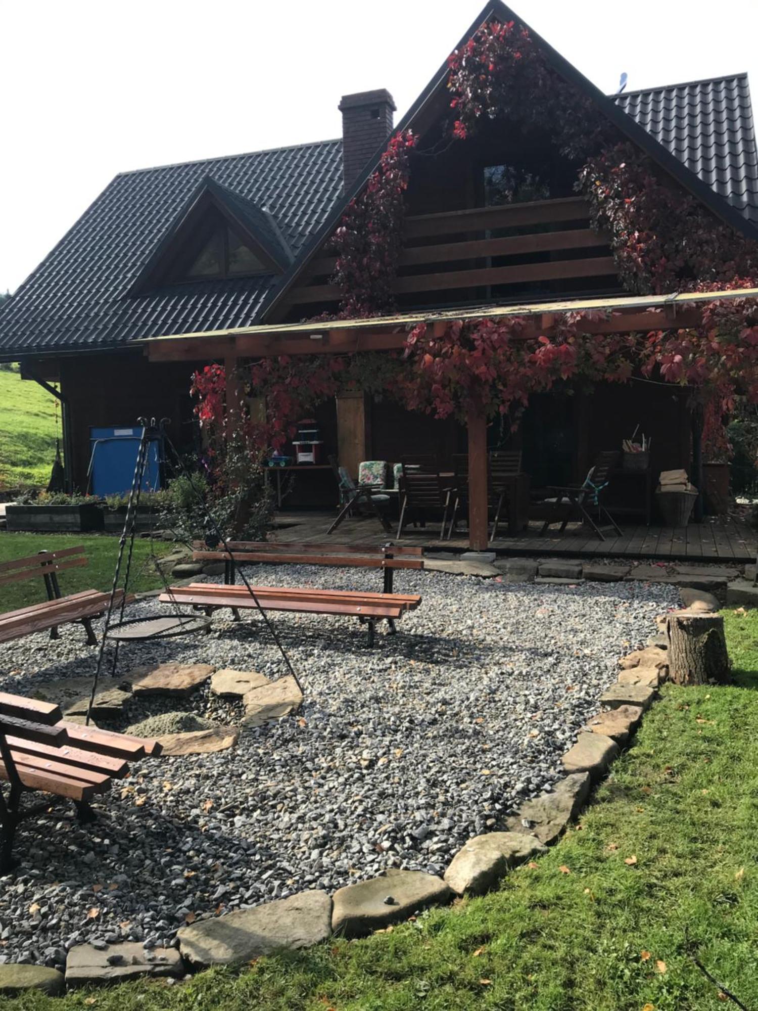 Dom Pod Wilczym Groniem Villa Rajcza Exteriör bild